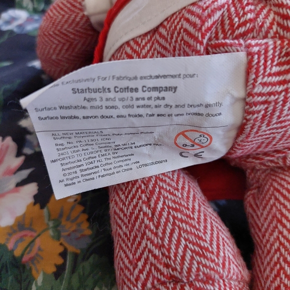 Cute 2016 Starbucks Holiday Barista Teddy Bear - Picture 6 of 6